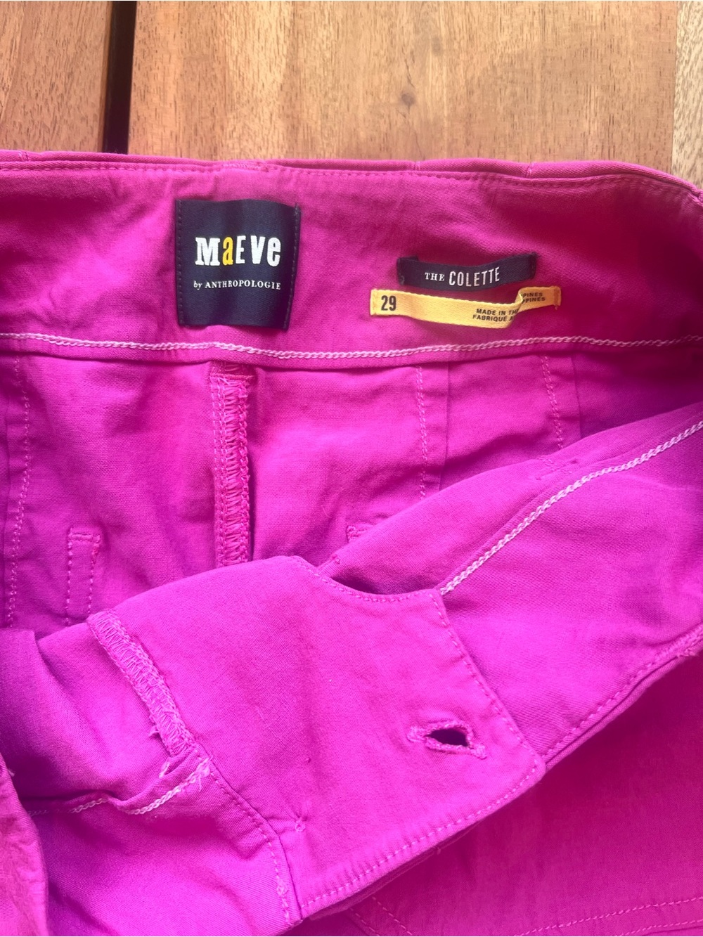 Maeve Colette Crop Pants - Magicfabric size 29 - Picture 4 of 4